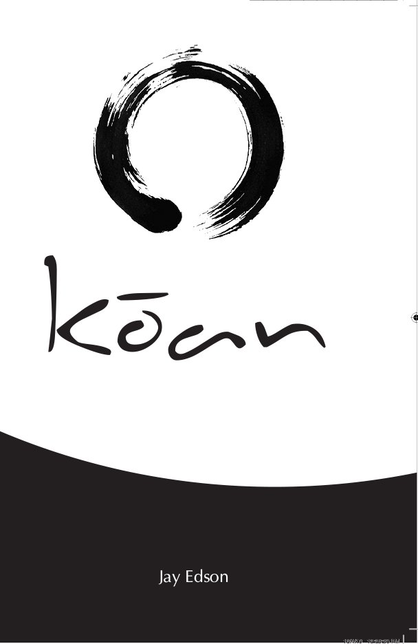 book cover for koan